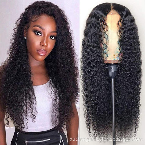 Burmese Raw Virgin Hair Jerry Curly Lace Front Wig Human Hair Deep Part Jerry Curl Weave Short Wig Kinky Curly Wig Lace Front
